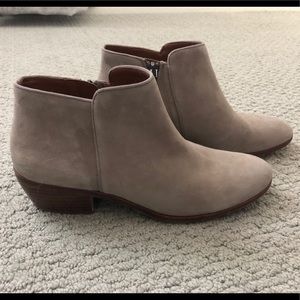 Sam Edelman Petty Boot in Putty Suede - Size 7.5
